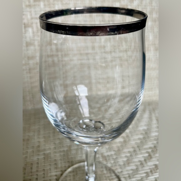 Rare Johann Haviland Wedding Ring Wine Glasses - Picture 6 of 10